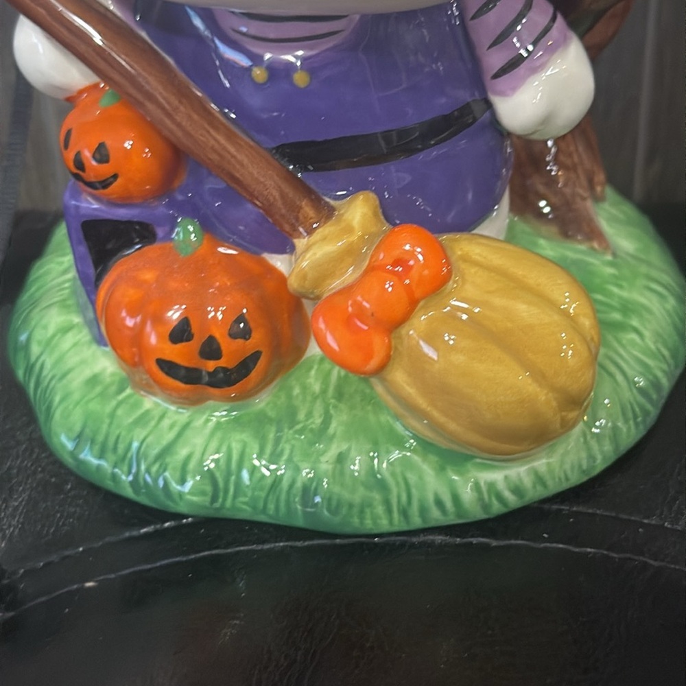 Blue Sky Clayworks Hello Kitty Halloween Witch By Spooky Tree Heather Goldminc - Picture 3 of 9